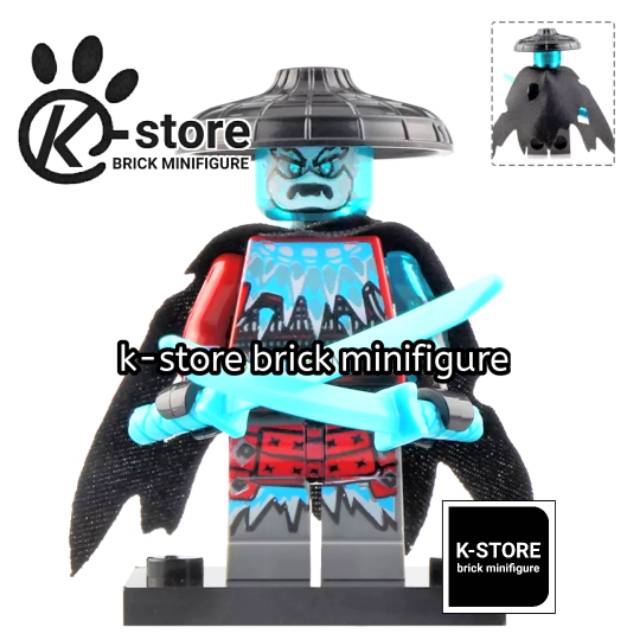 lego ninjago secret of the forbidden spinjitzu blizzard sword master minifigure