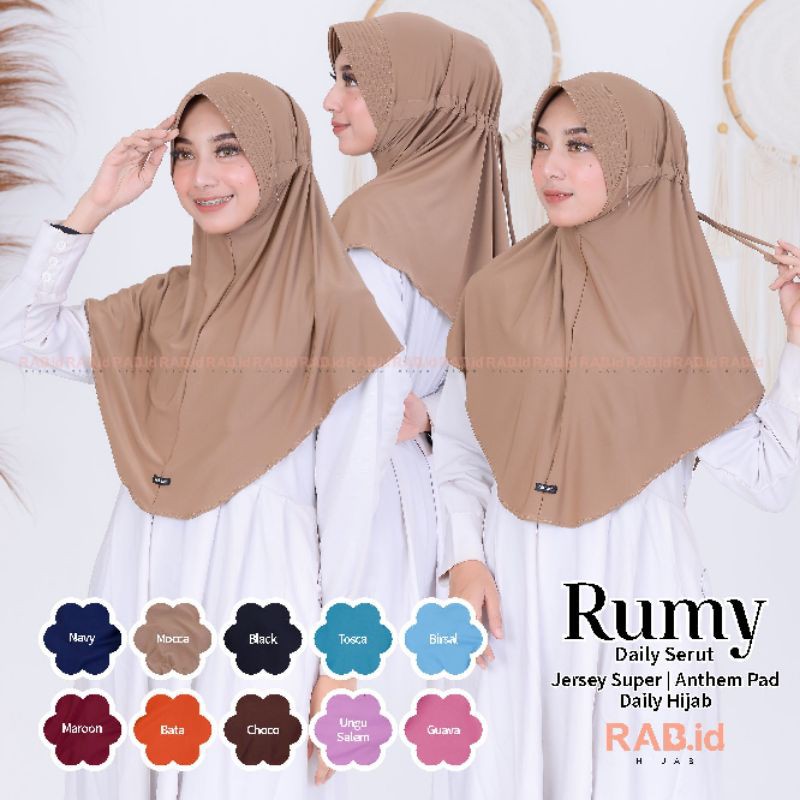 Rumy Daily Serut Jilbab by RAB Hijab