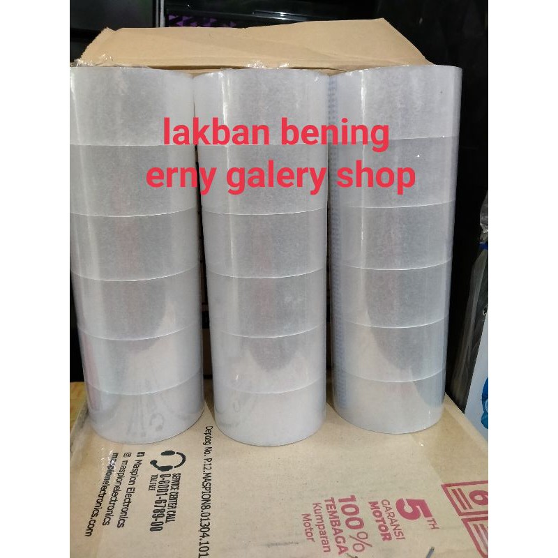 

lakban bening 48mm x 100 yard
