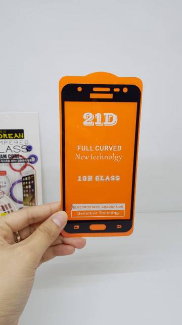 KOREAN Tempered Glass Samsung J3 2016 J310 5.0&quot; FULL SCREEN TG 5D 9D Samsung J3 2015 J300 FULL GLUE