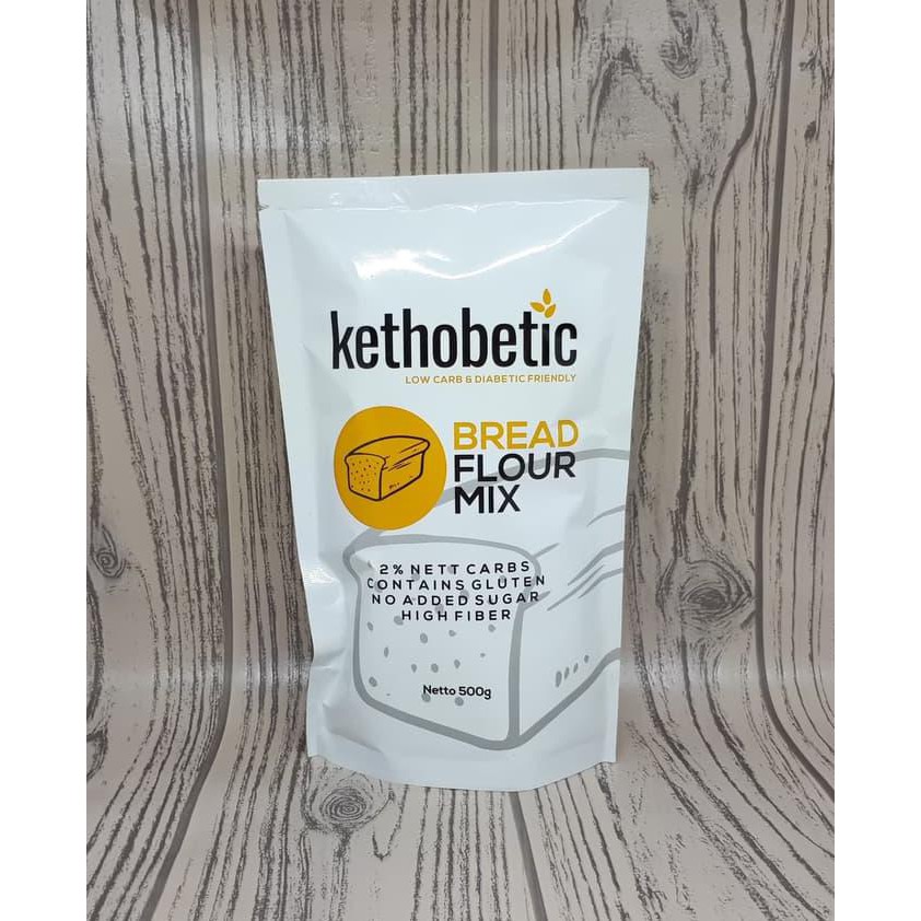 

Sale!! Ketobetic Bread Flour Mix / Tepung Keto Untuk Roti Low Carb 500Gr Terbaru