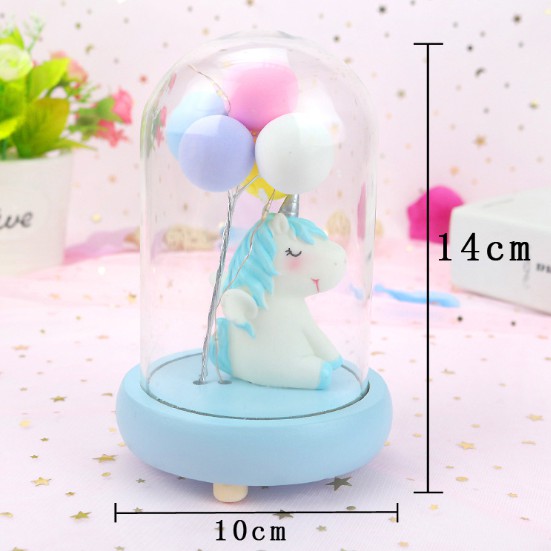 [ORGM] Lampu Pajangan Unicorn Balon dengan lampu LED