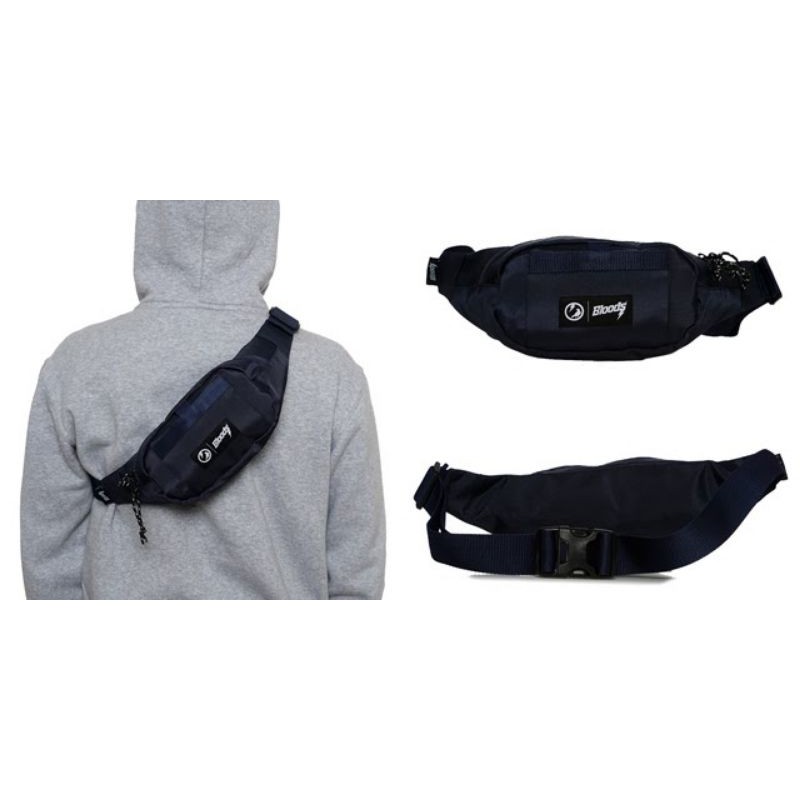 TAS SELEMPANG/WAIST BAG BLOODS ORIGINAL