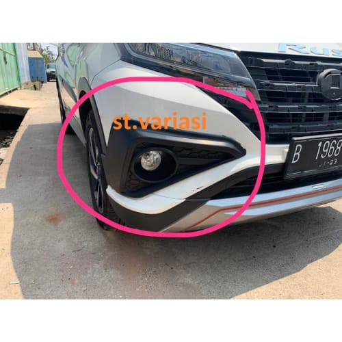 [Eksterior Mobil] Cover Ring Foglamp all new rush/terios model TRD