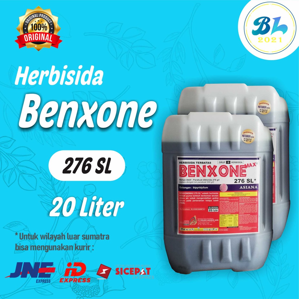 Herbisida kontak Benxone 20 Liter