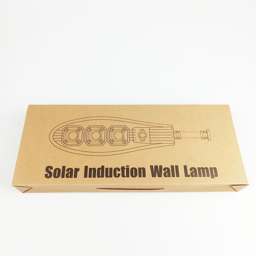 Lampu Outdoor Taman Solar Power PIR Motion 500W - LL-63T - Black