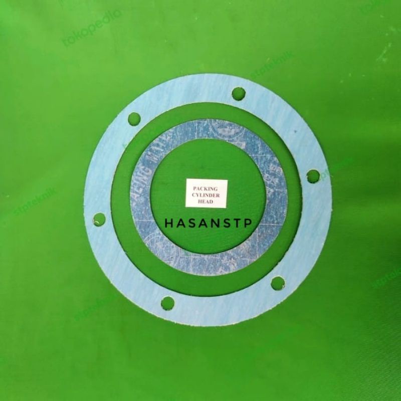 packing cylinder head kompresor 15 hp shark