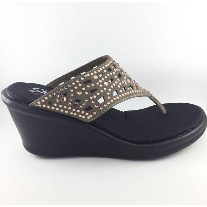 skechers wedges memory foam