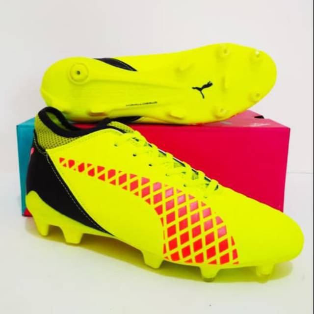 Sepatu Bola Puma Future Boots FG grade ori yellow