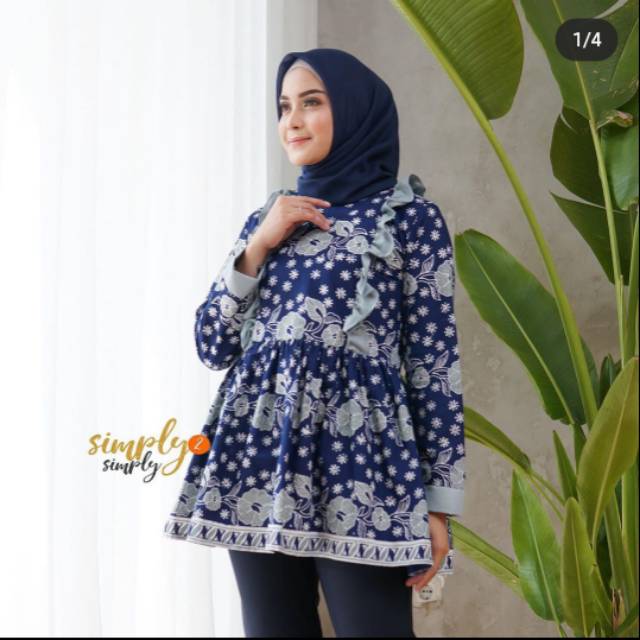 Simply2simply Ruffle Batik Mint