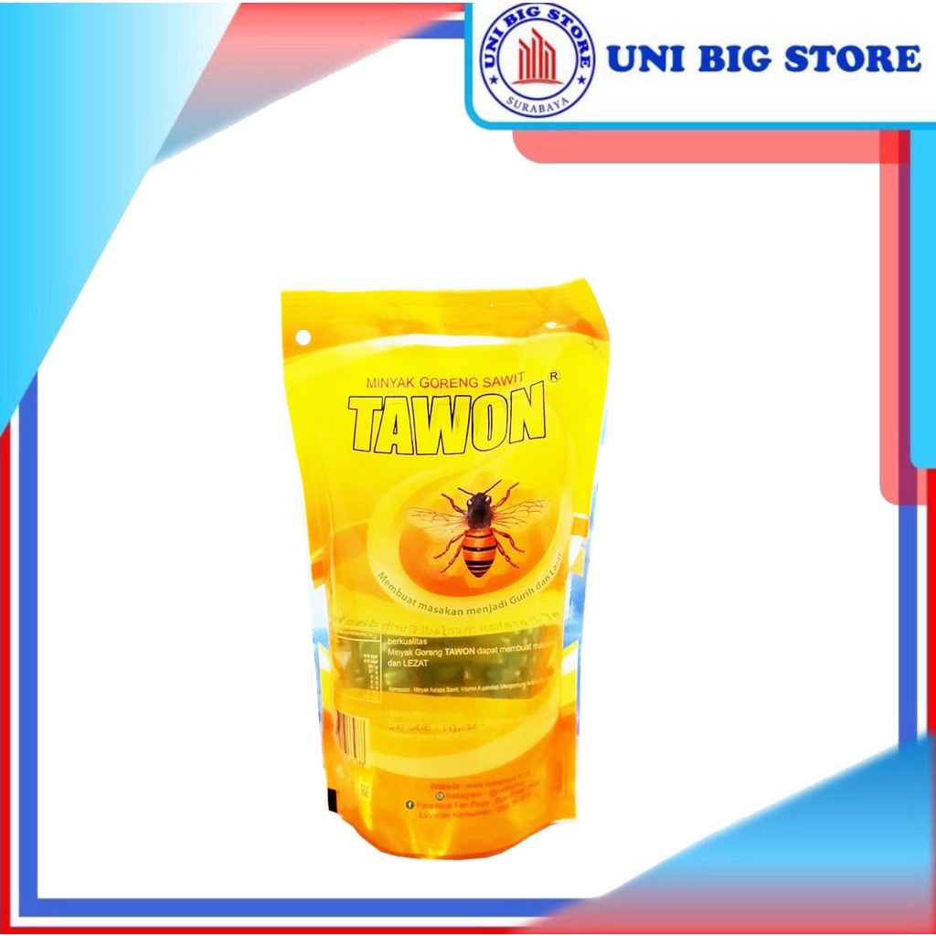 

Tawon Minyak Goreng 500 ml Oil Pouch