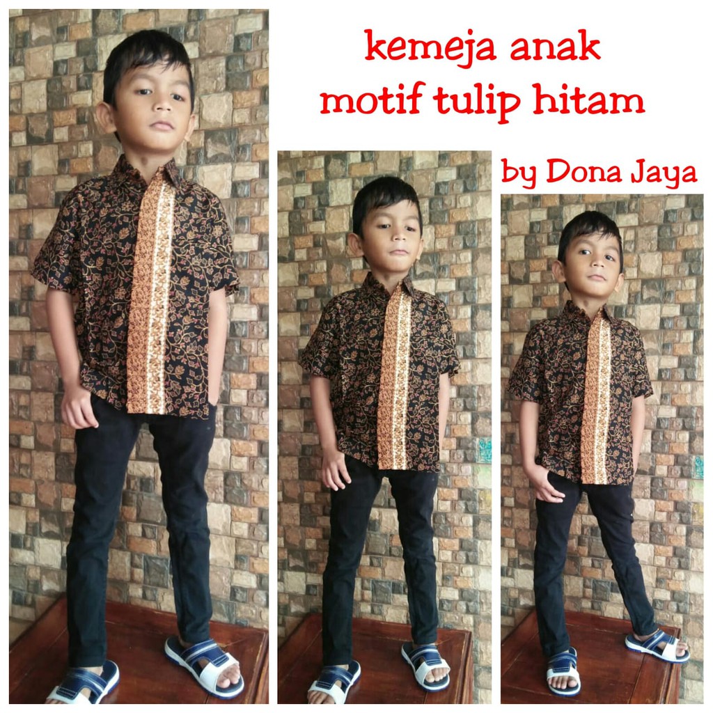 Kemeja Batik Anak Aneka Pilihan Motif