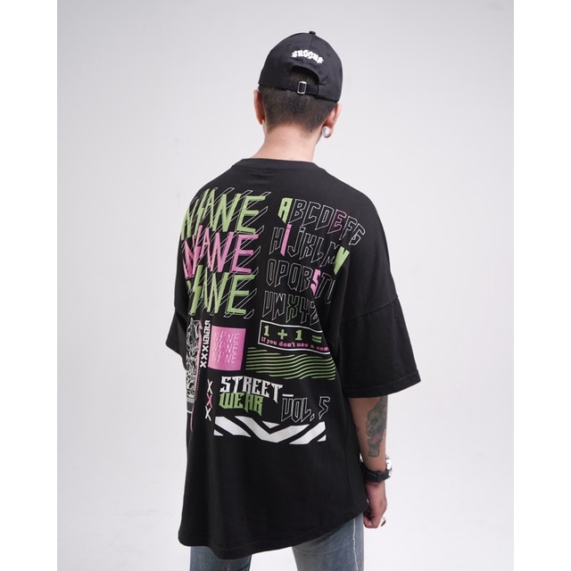 Baju oversize Insane ABCD combet 24s insane wardrobe