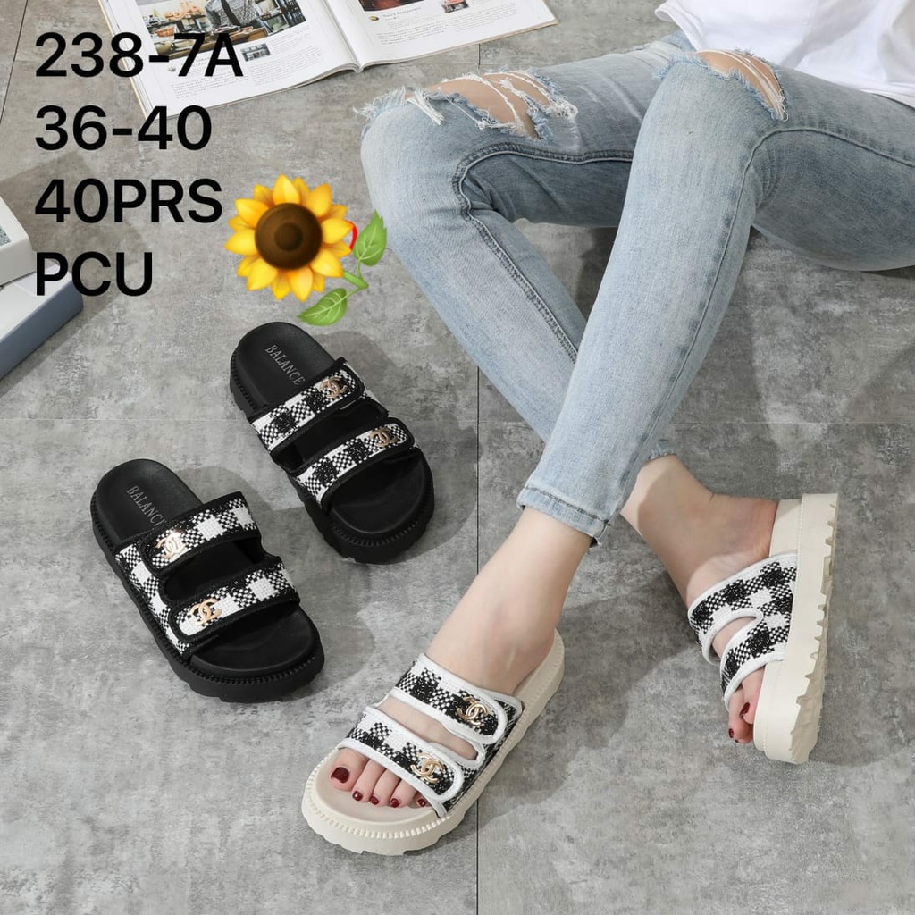 Sandal Tali Jelly Wedges wanita import Terbaru Kekinian By AGUNG Style Balance 238-10B