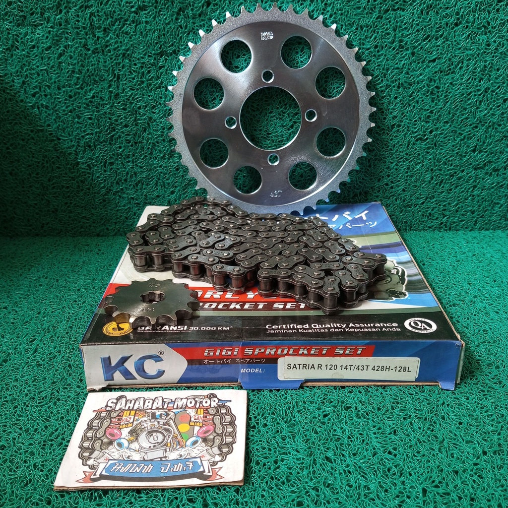 KC GEAR GIR SET GIR PAKET MODEL SSS SATRIA 120 R SATRIA 2 TAK