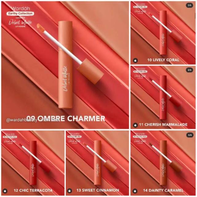 WARDAH Colorfit Velvet Matte Lip Mousse Lipcream