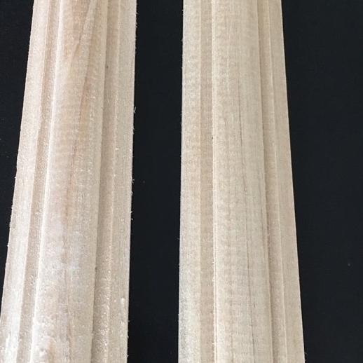 Jangan Diklik✔️ lis kayu profil 1,5x4cm panjang 2meter list kayu propil kayu halus agatis | Ready St