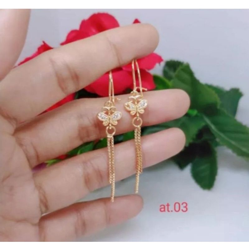 anting Jurai kupu kupu terbaru