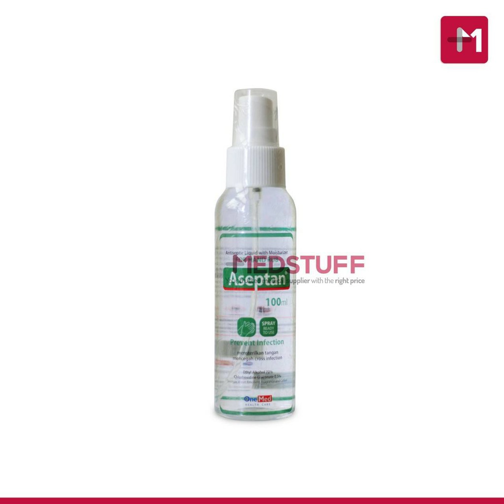 ASEPTAN SPRAY 100ml Handsanitizer Hand Sanitizer Desinfektan Antiseptik