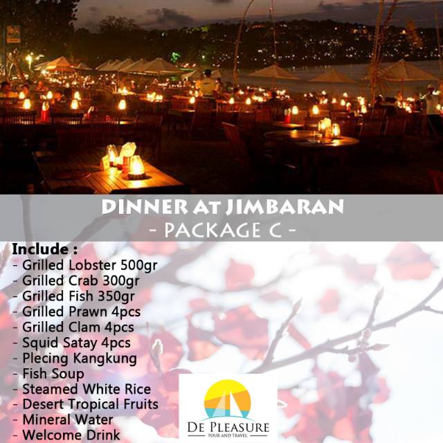 Voucher Dinner at Jimbaran Paket C