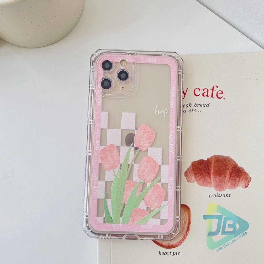 SOFTCASE BENING FLOWERS OPPO VIVO XIAOMI SAMSUNG REALME IPHONE INFINIX ALL TYPE JB5809