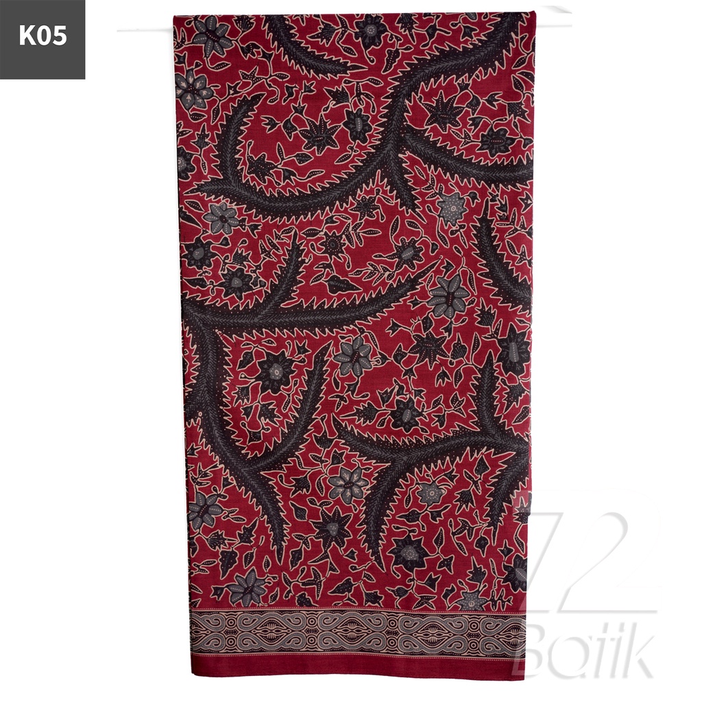 KAIN BATIK PREMIUM Bahan Katun Motif Kaktus Warna Cream 722304 Cap 72 Jarik Jarit Samping Kebat Panjang Batik Katun Modern Premium Bahan Seragam Batik Pernikahan Kantor Keluarga Murah Kamen Jadi Batik Bali Lembaran