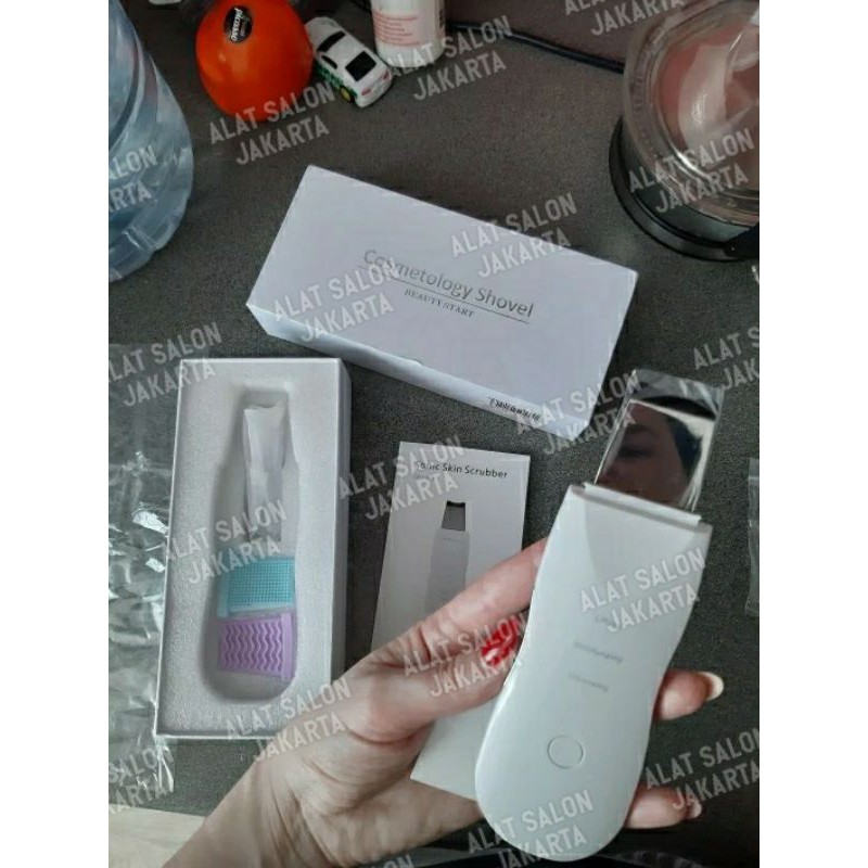 Portable Skin Scrubber WIRELESS Cleanser Pembersih komedo dan penetrasi Serum