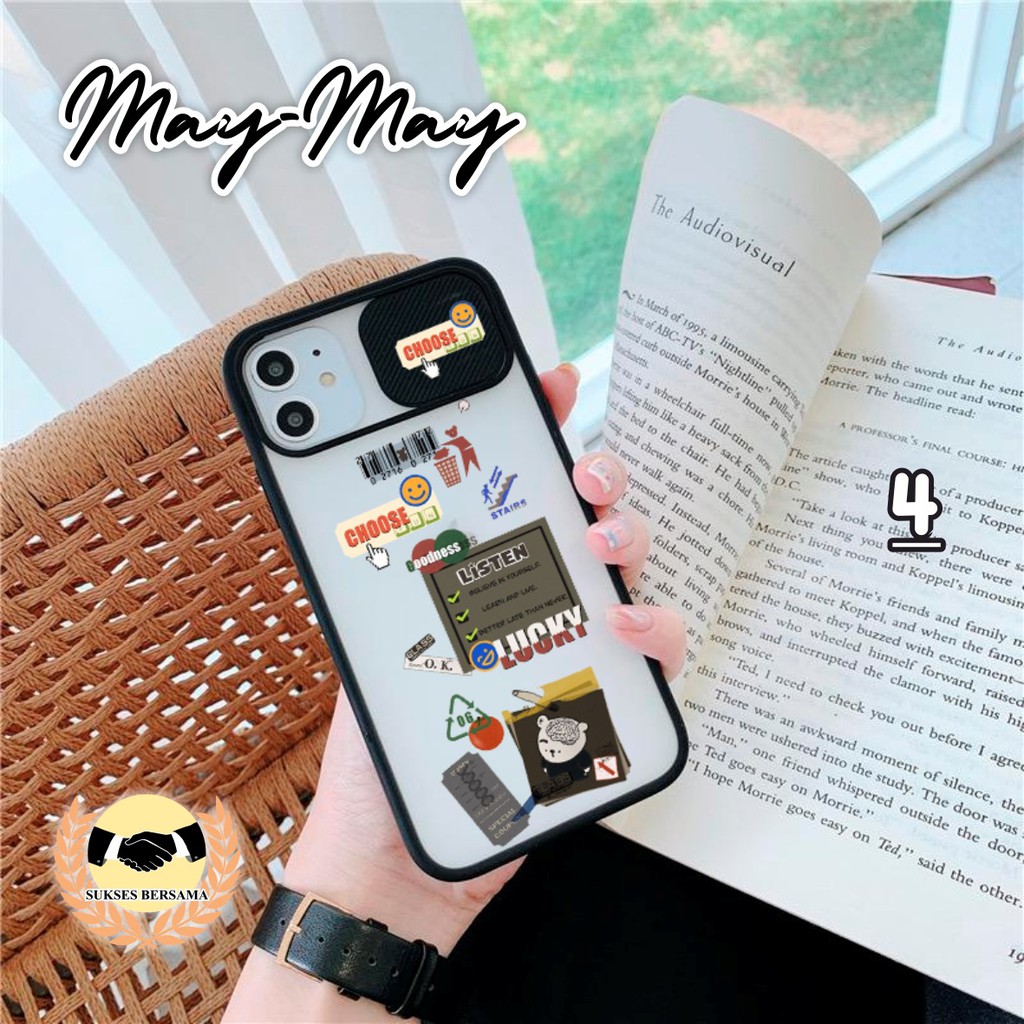 SOFTCASE SLIDE KAMERA MAY MAY OPPO VIVO SAMSUNG XIAOMI REDMI REALME IPHONE ALL TYPE BSB4811