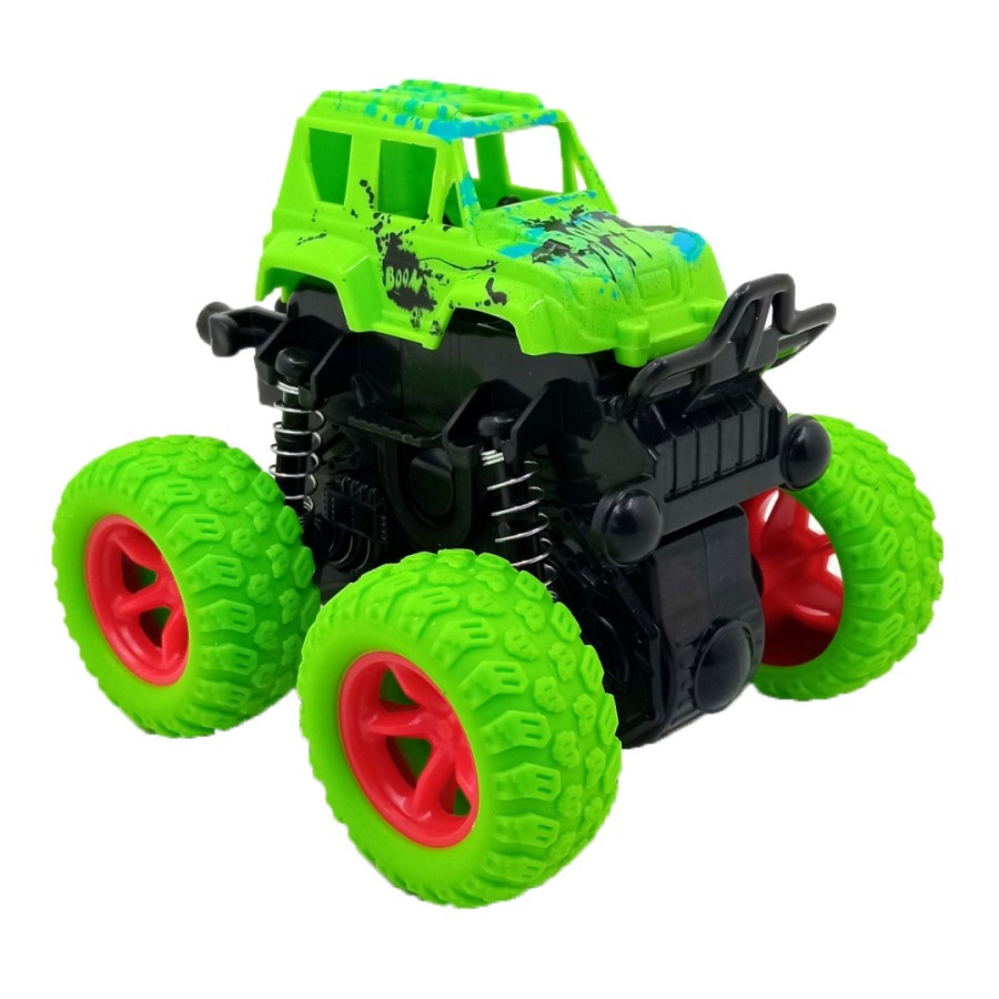 MAINAN ANAK MONSTER ZAP MOBIL MOBILAN JIP OFF ROAD 4 DRIVE BIG FOOT