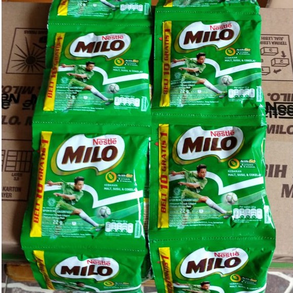 

MILO RENCENG 22g ISI 10 'SACHET