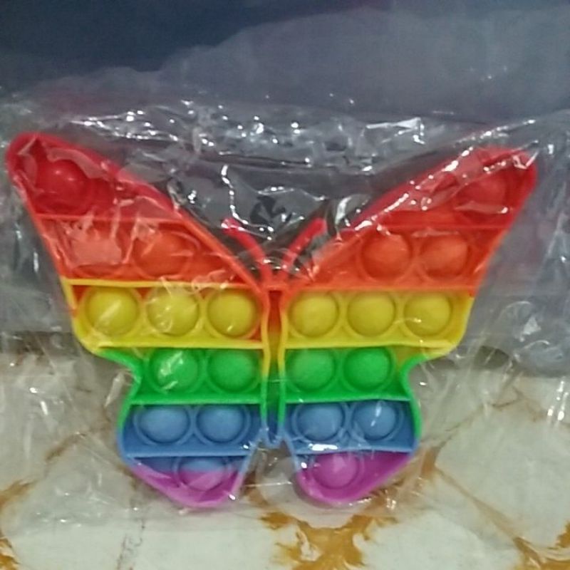 Pop It Rainbow Aneka Bentuk-Kupu-kupu Rainbow