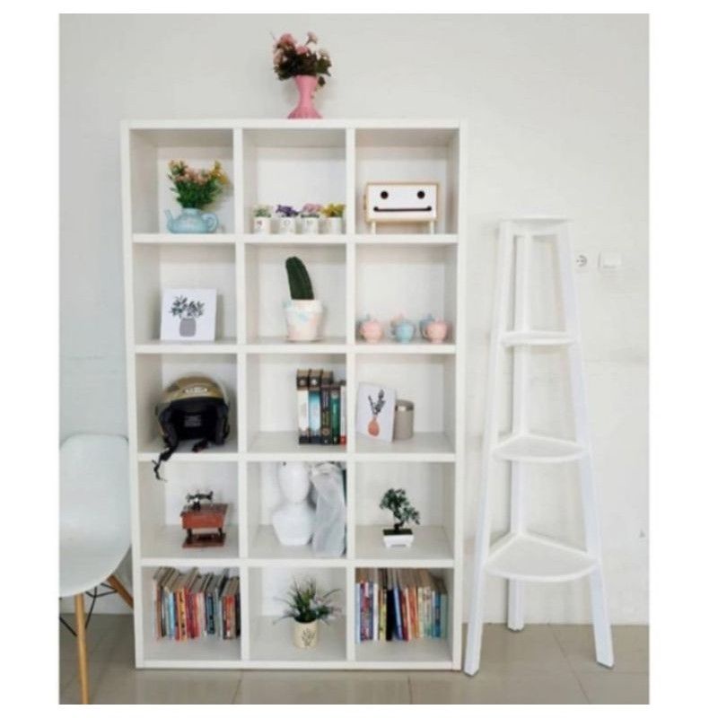 RAK BUKU RAK SERBAGUNA KAYU JATI JEPARA