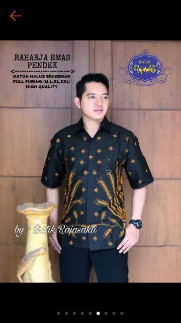 Baju Batik Pria Lengan Pendek Modern. Baju Batik Pria Lengan Pendek Model Terbaru. Baju Batik Trendi