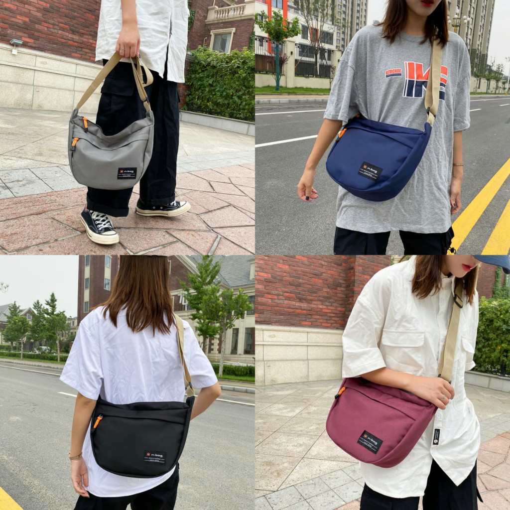 Tas Selempang Unisex B902 Tas Selempang Pria / Wanita