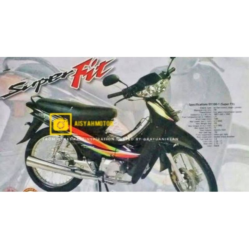 Spakbor Belakang Honda Supra Fit