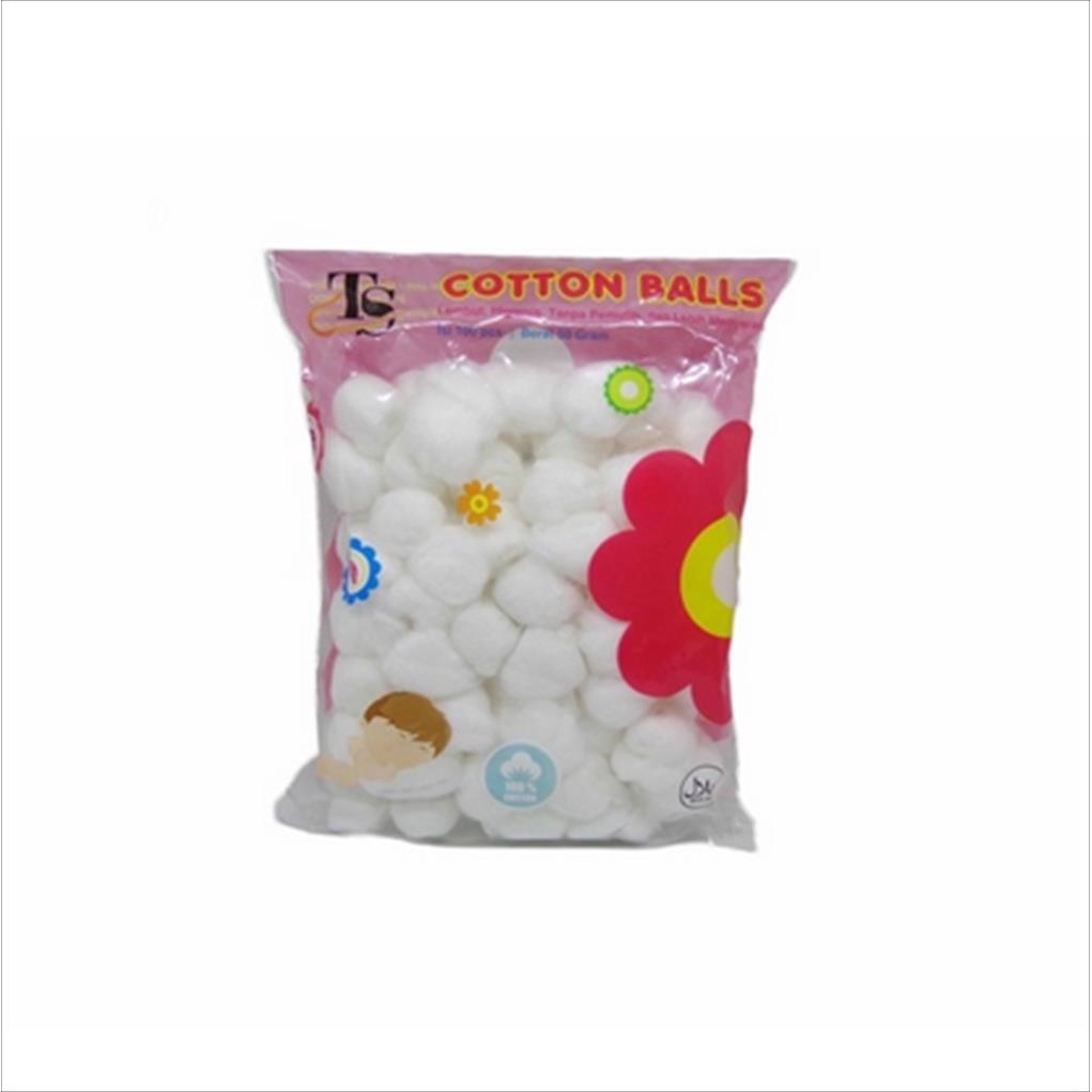 TS COTTON BALLS 100 PCS