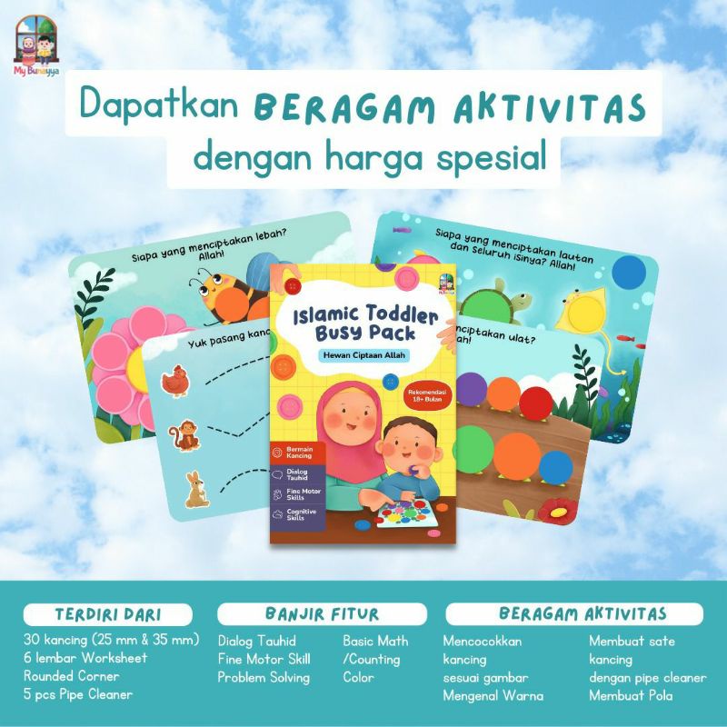 Islamic Toddler Busy Pack