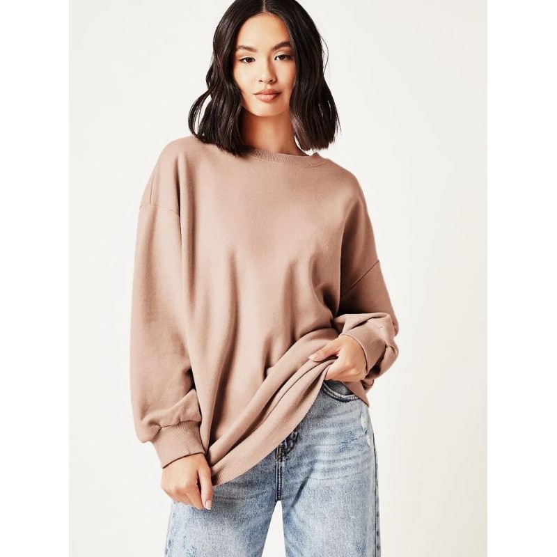 CREWNECK SWEATER PRIA DAN WANITA MOCCA