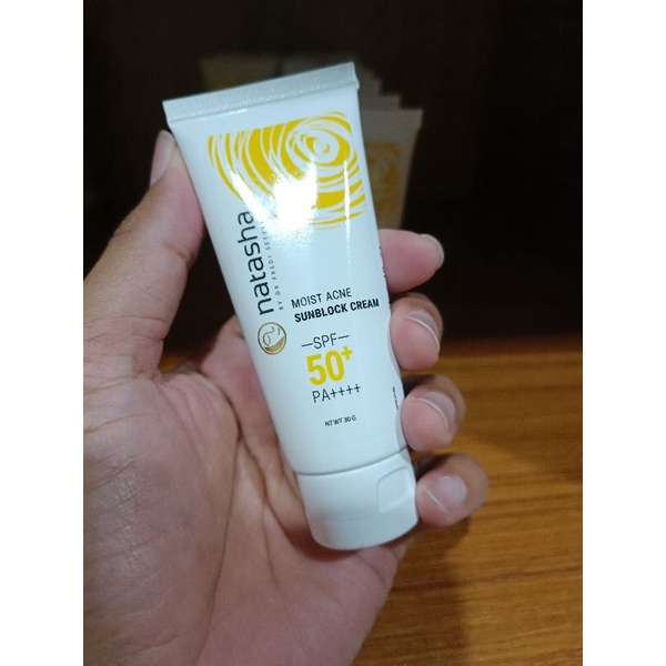 Sunblock jerawat Natasha skincare