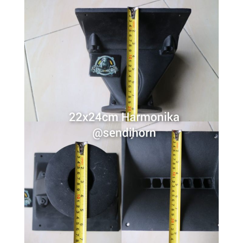 Horn Harmonika 22x24Cm