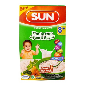 SUN BUBUR TIM INSTANT SAYUR AYAM 100GR