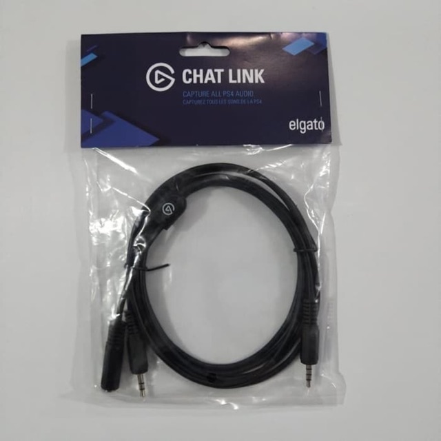 Elgato CHAT LINK Audio Adaptor PS4 / PS4 Pro GARANSI RESMI | chatlink