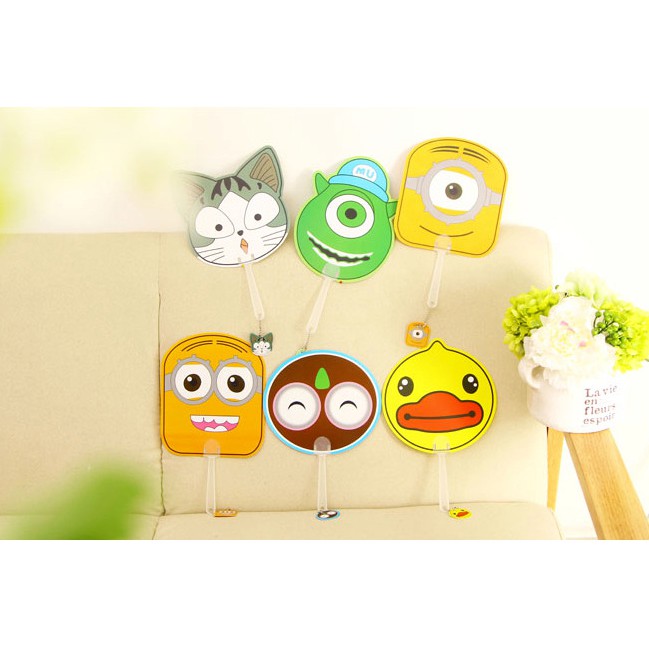 (PROMO) Kipas Lucu B Duck, Chi, Minion, Mike