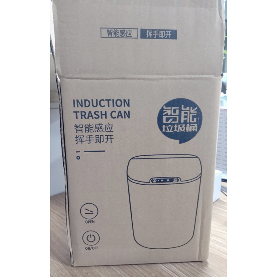 Tempat Sampah Smart Trash Can Motion Sensor Dustbin 16L - L1