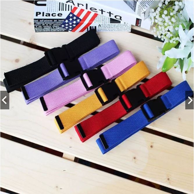 HOPYLOVY - Ikat Pinggang Belt Wanita Korea Harajukuu Tactical Colorful