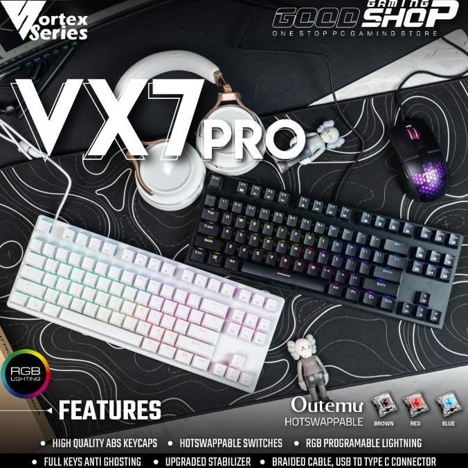 VORTEX VX7 PRO Mechanical Keyboard - Gaming Keyboard Lo