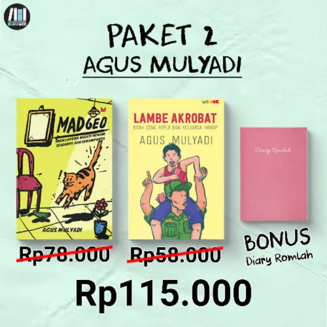 Madgeo + Lambe Akrobat - Agus Mulyadi | Buku Mojok