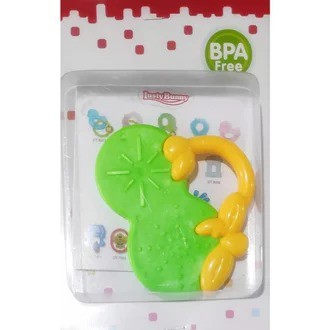 Lusty Bunny Orange Silicone Teether Gigitan Bayi - DT-8110