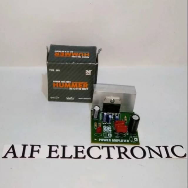Kit Amplifier DC 24V TDA 2004 40W HUMMER