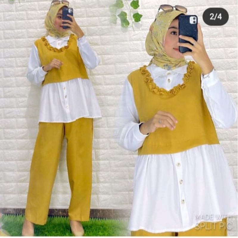 (PROMO) SETCEL SHAKILA IMPORT PREMIUM POLOS